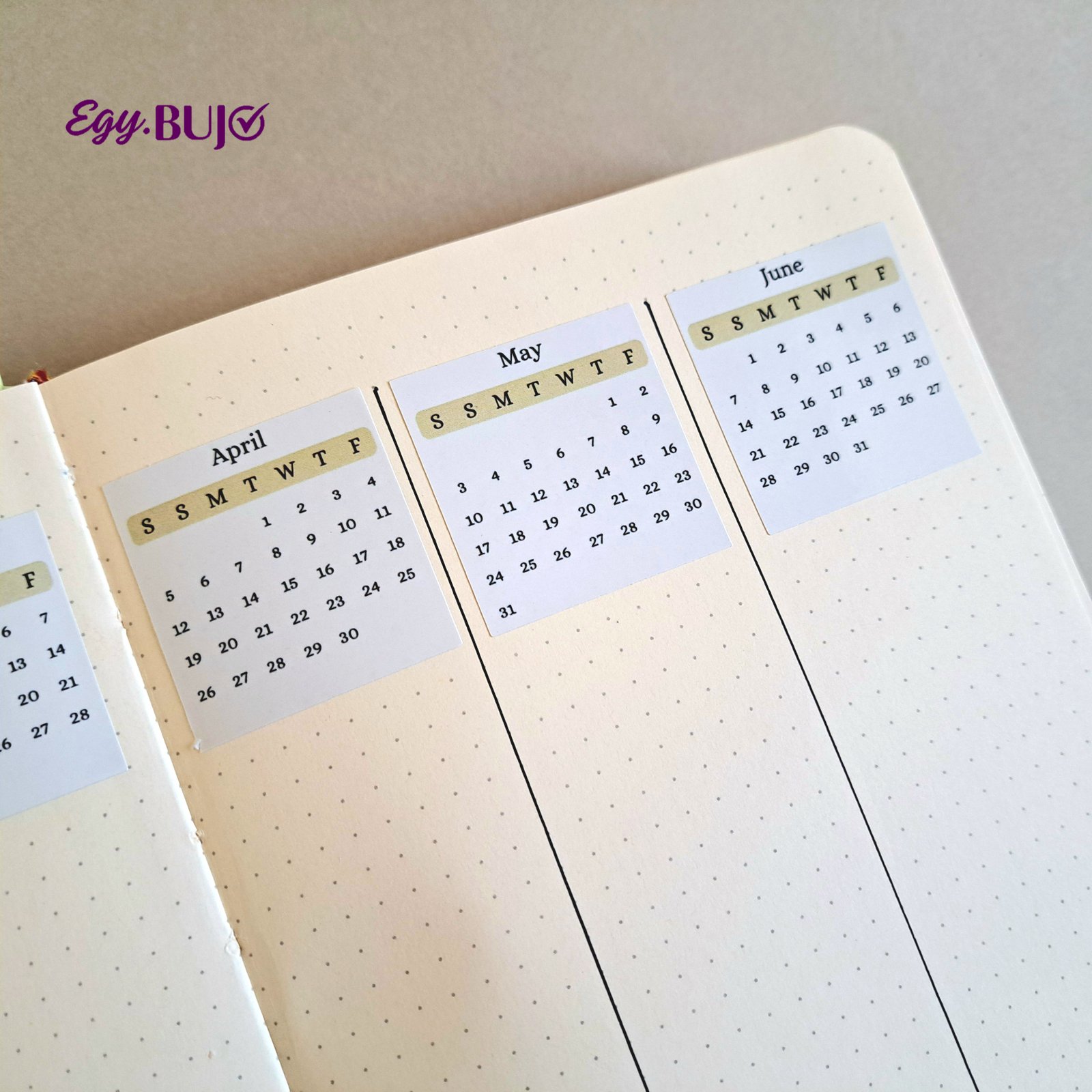 Future log calendar 2025